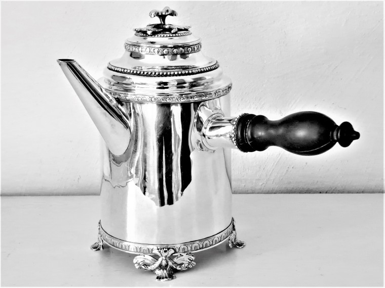 KAFFEKANNA, GUSTAVIANSK, O HASSELQUIST JÖNKÖPING 1787